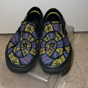 Vans X Disney Nightmare Before Christmas Oogie Boogie Shoes Men’s 7 Women’s 8.5